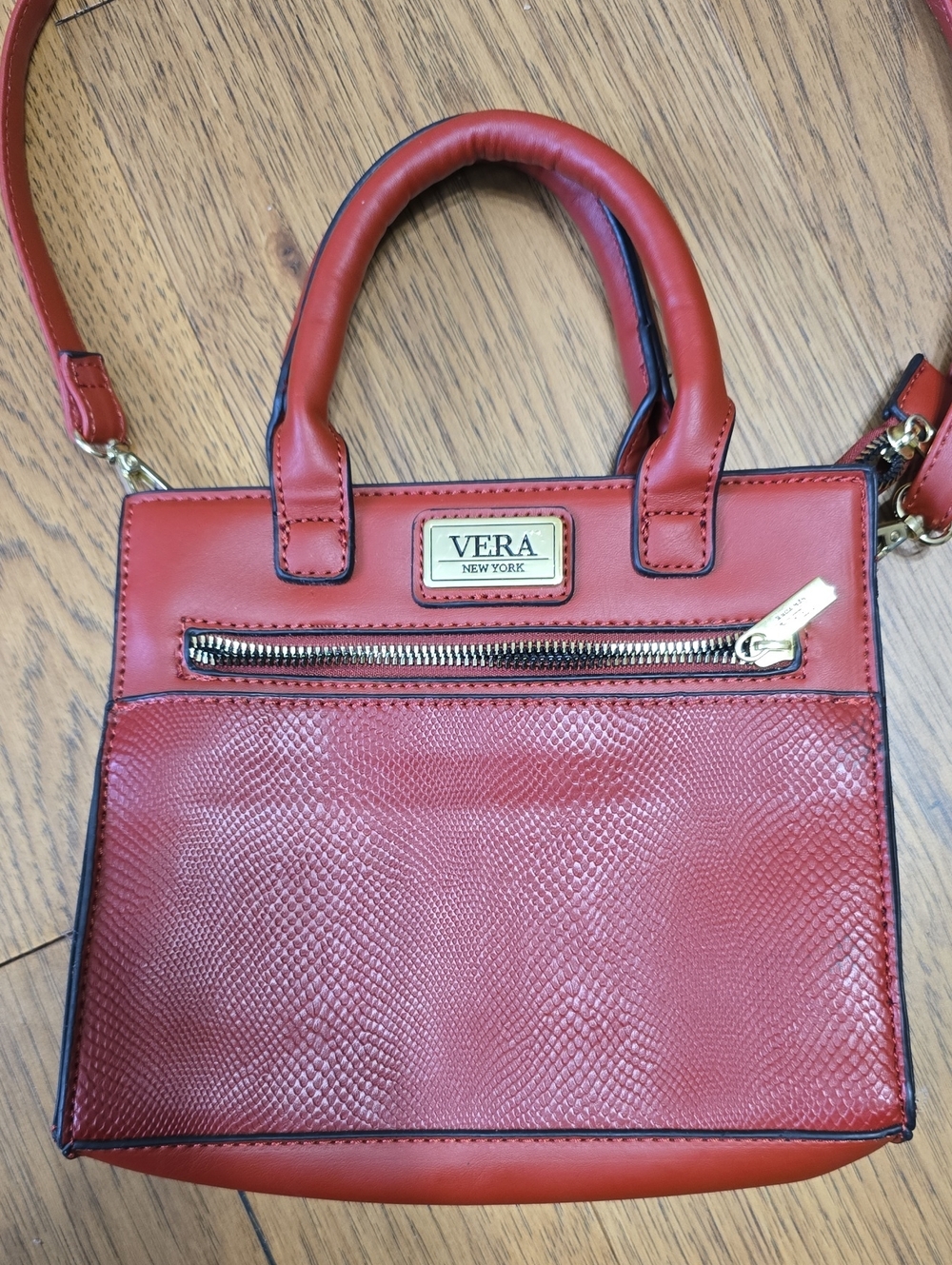 Vera New York Croc-embosswed Purse